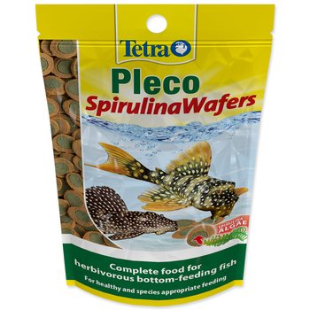 Krmivo Tetra Pleco Spirulina Wafers sáček 15g-KARTON