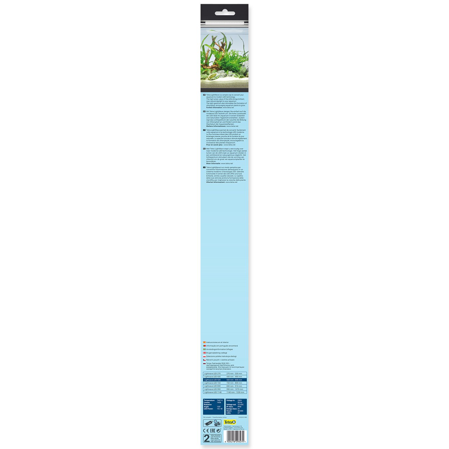 Osvětlení Tetra LightWave Set 520-KS