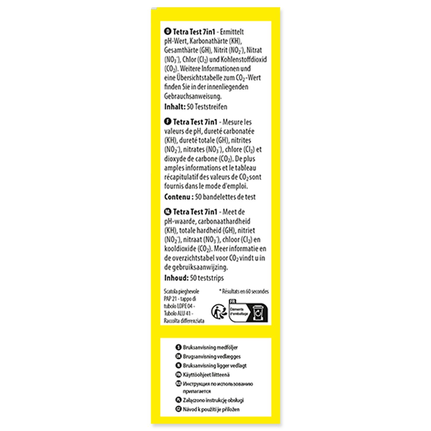 Test Tetra  7in1, 50ks-KS