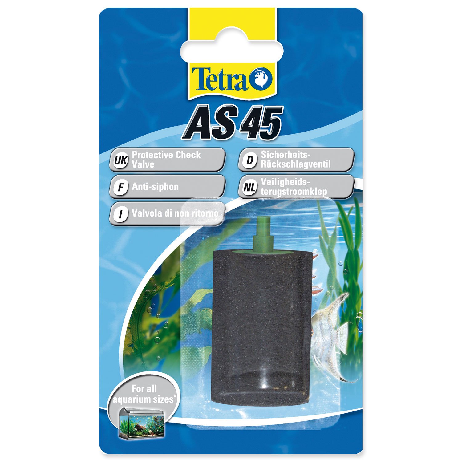 Kámen Tetra vzduchovací, válec č.5 černý AS45-KS