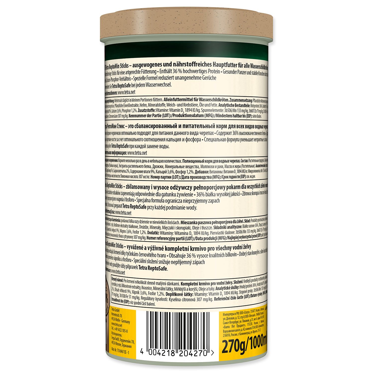 Krmivo Tetra Repto Min 1l-KS