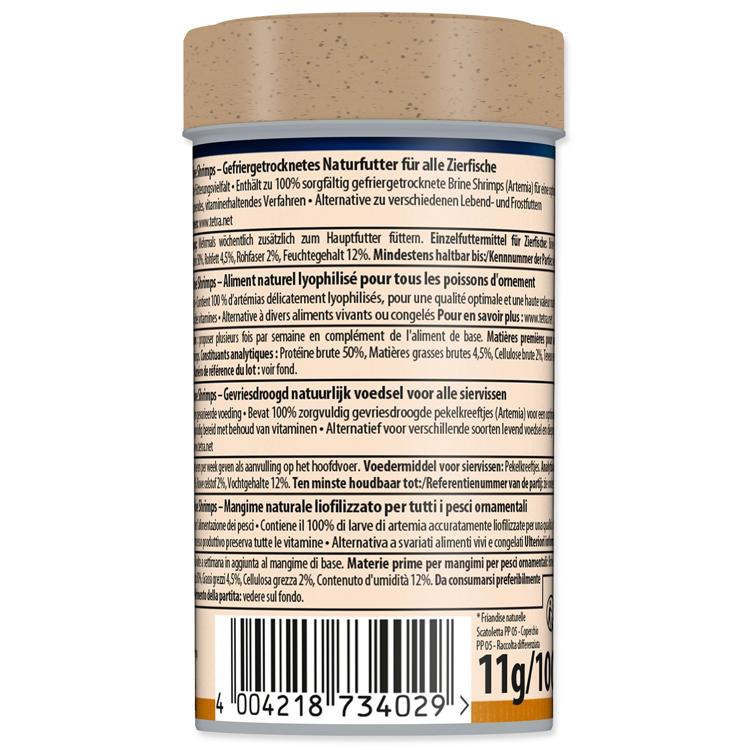 Krmivo Tetra Delica Brine Shrimps 100ml-KS