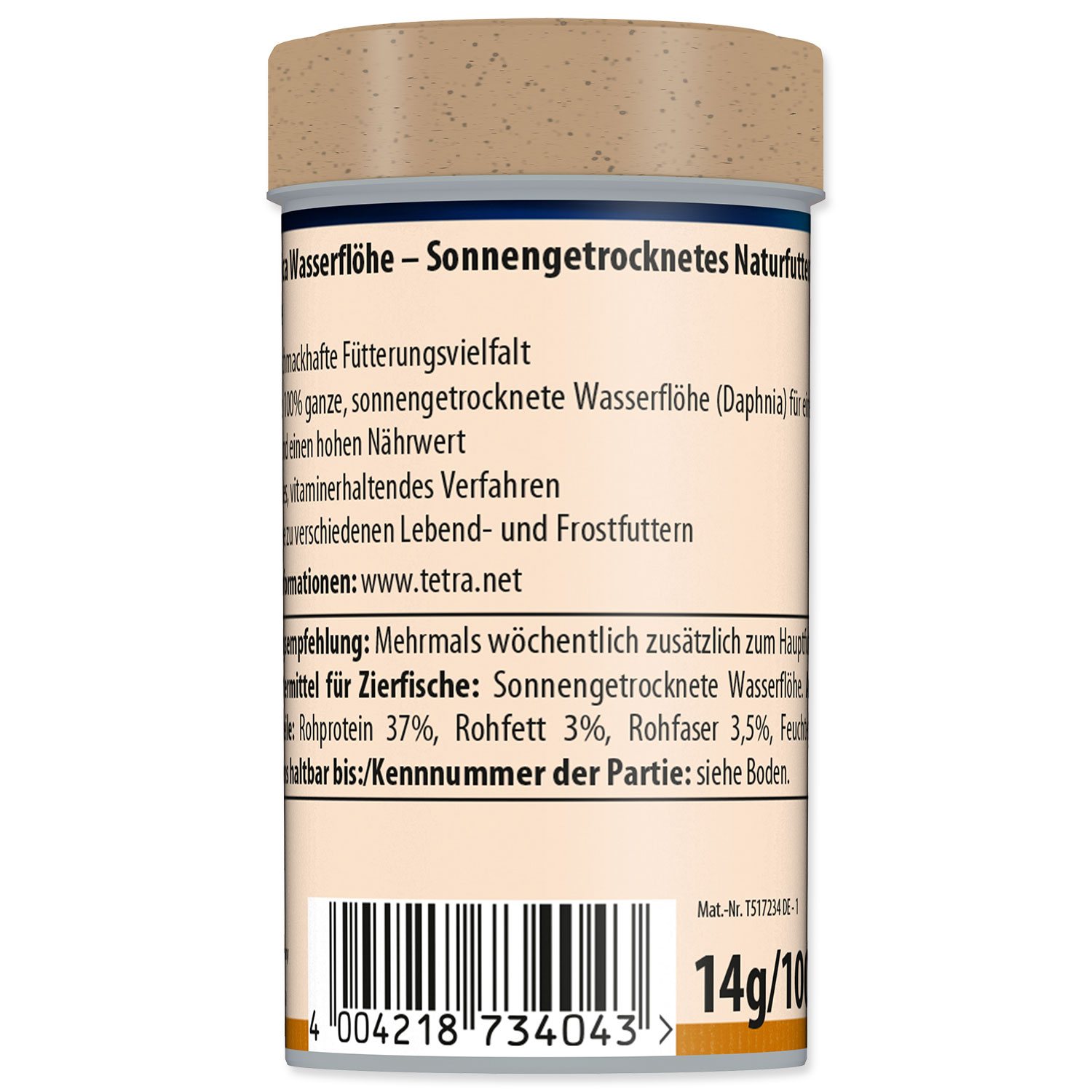 Krmivo Tetra Delica Daphnia 100ml