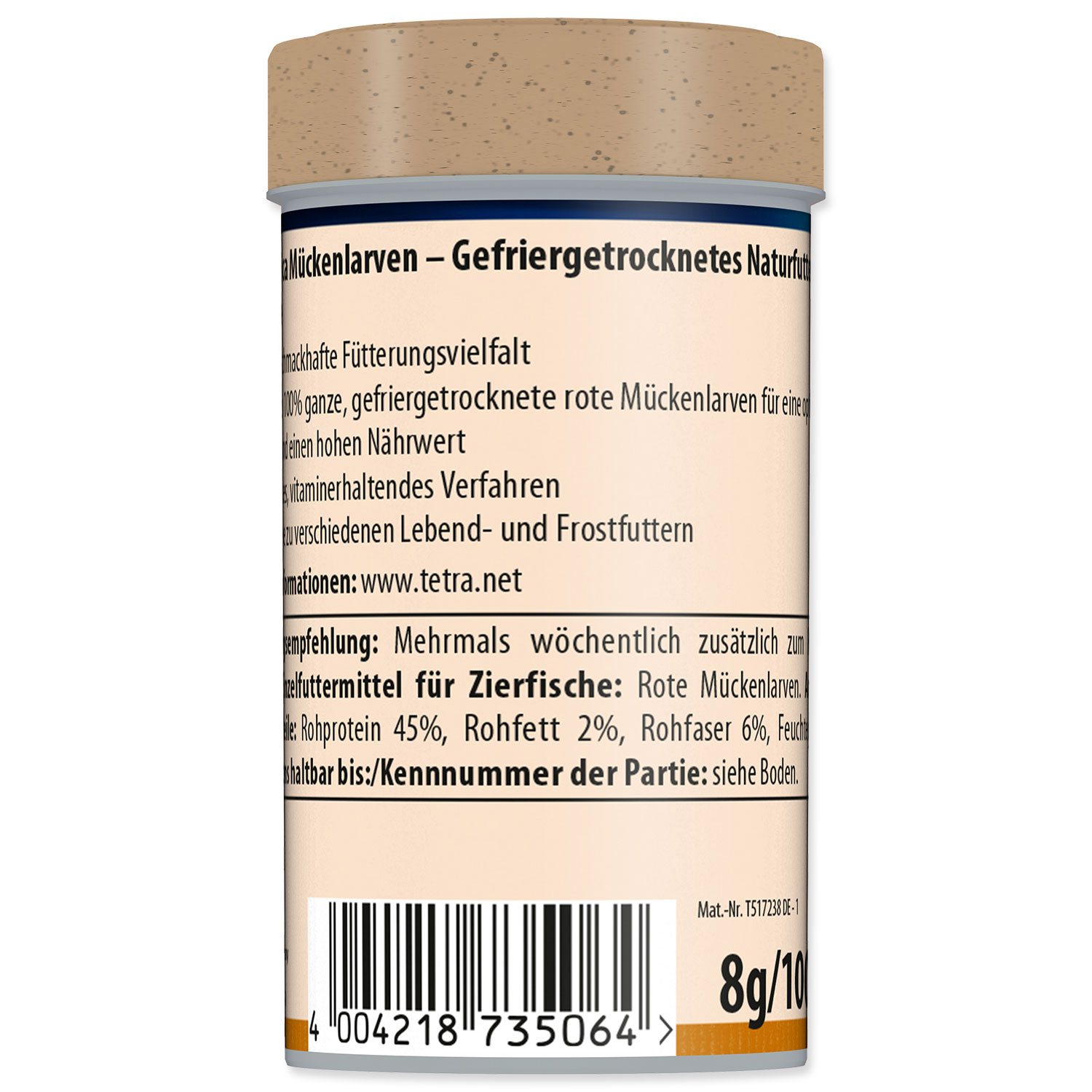 Krmivo Tetra Delica Bloodworms 100ml