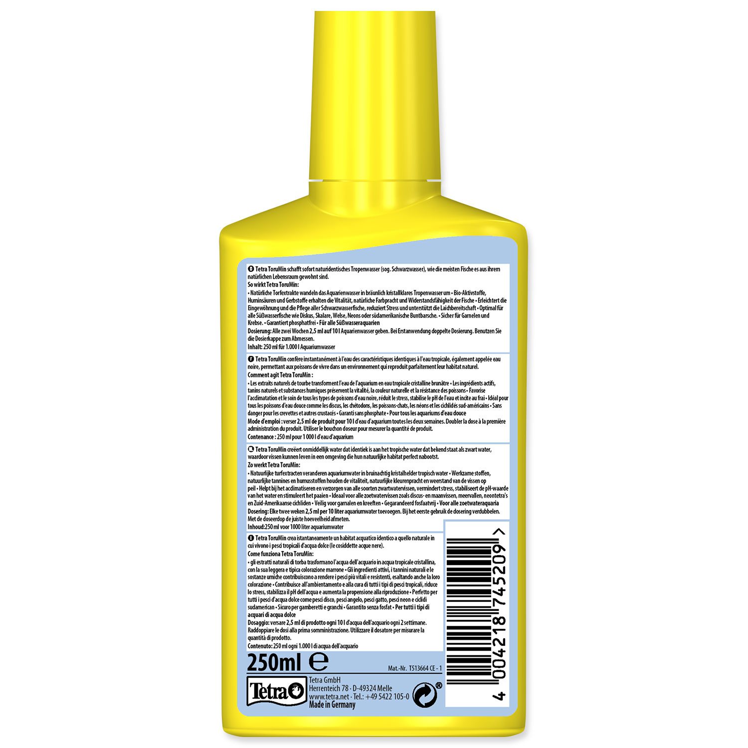 Přípravek Tetra Toru Min 250ml-KS