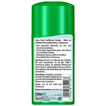 Přípravek Tetra Pond Torf&Stroh Extrakt (Algoschutz) 250ml-KS