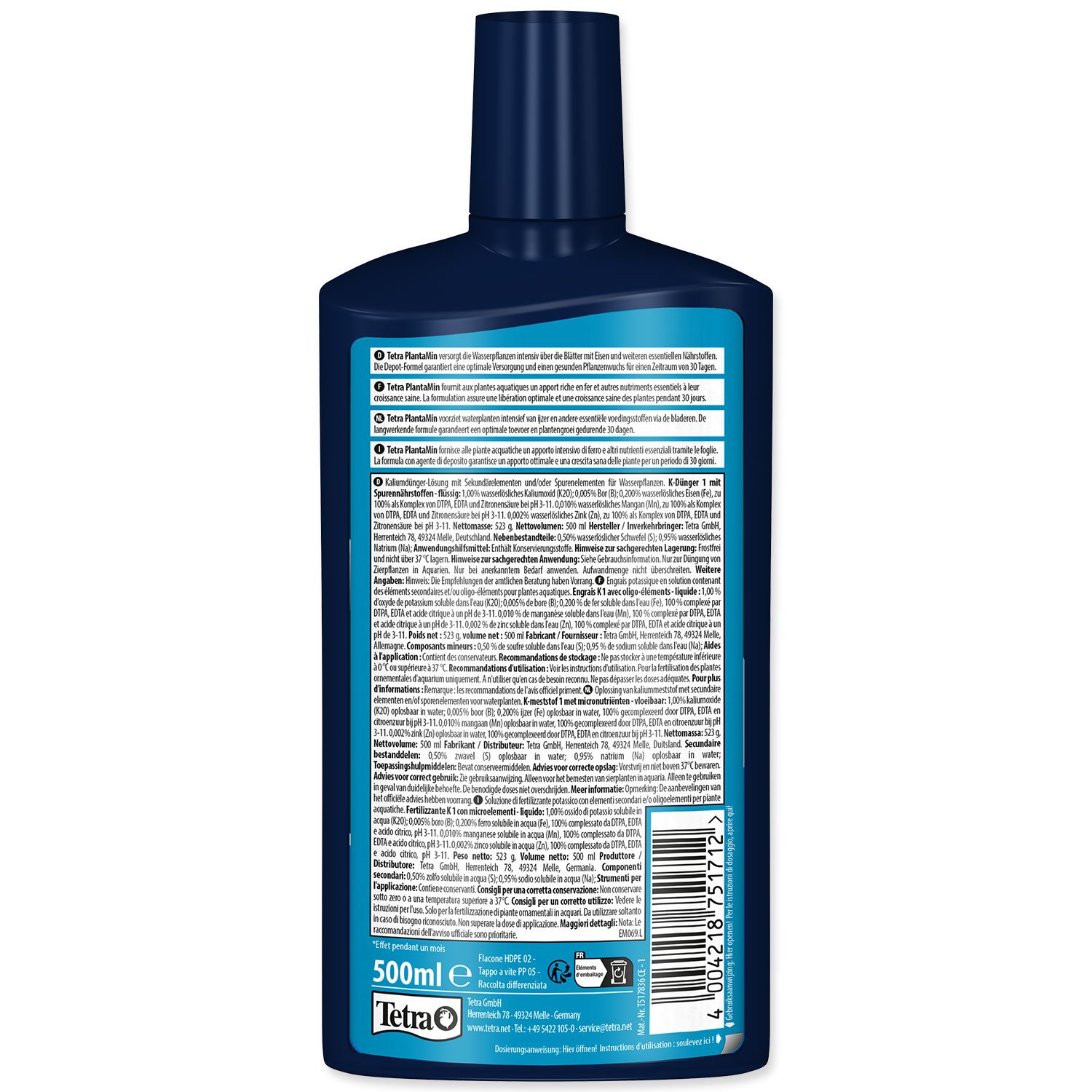 Přípravek Tetra Planta Min 500ml-KARTON