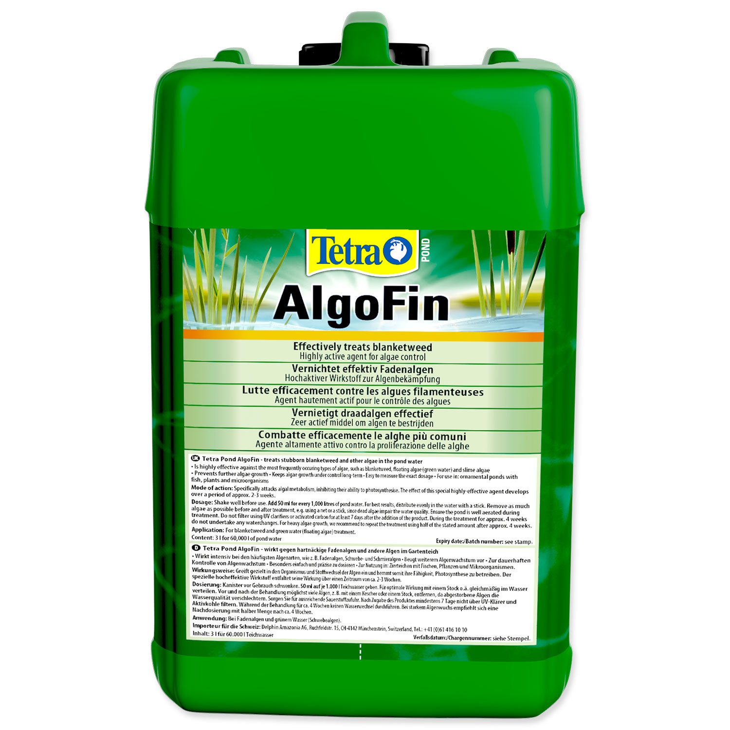 Přípravek Tetra Pond Algofin 3l