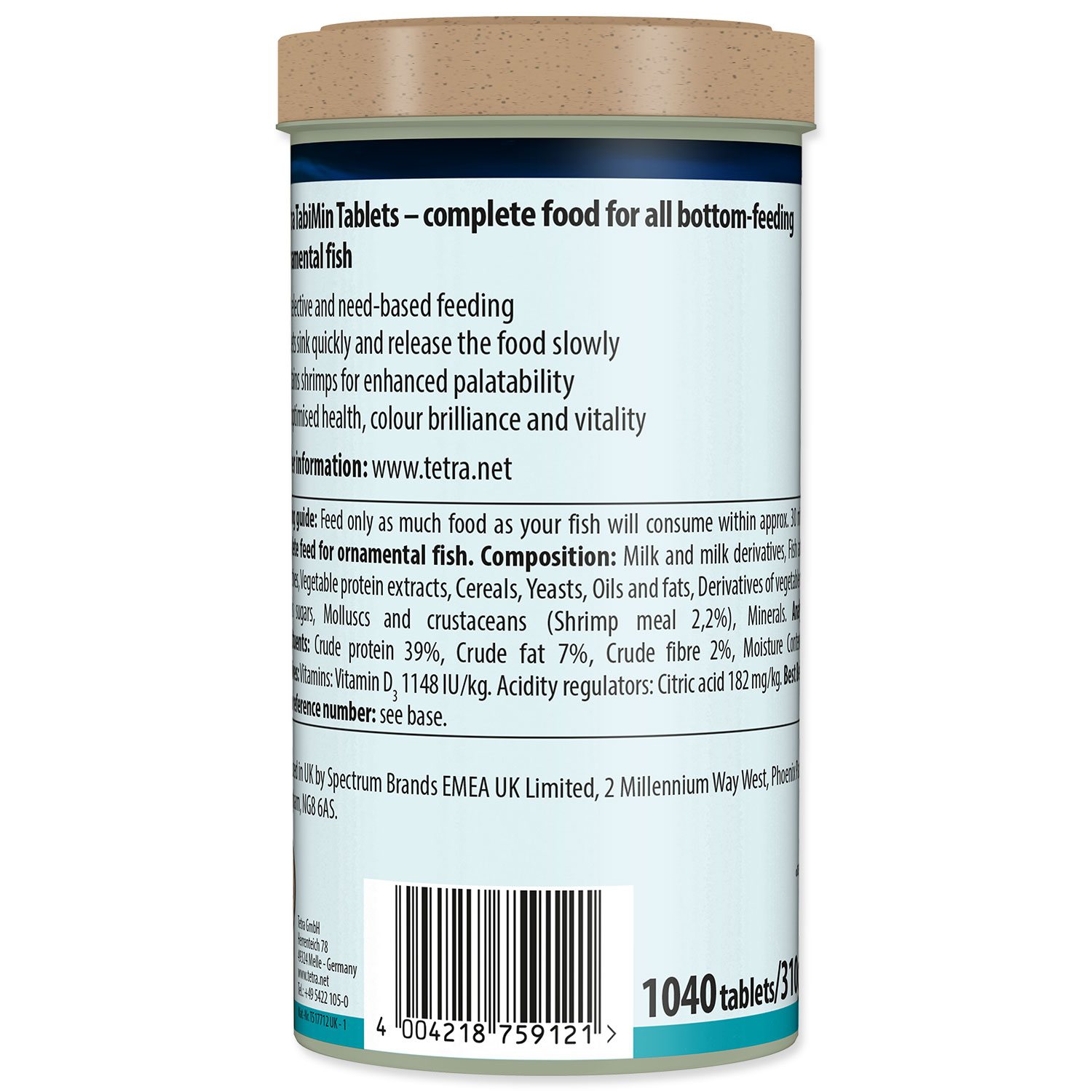 Krmivo Tetra TabiMin Tablets 1040 tbl.