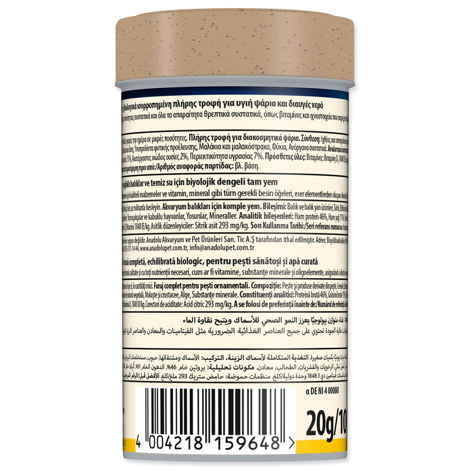 Krmivo Tetra Min 100ml (dárek)