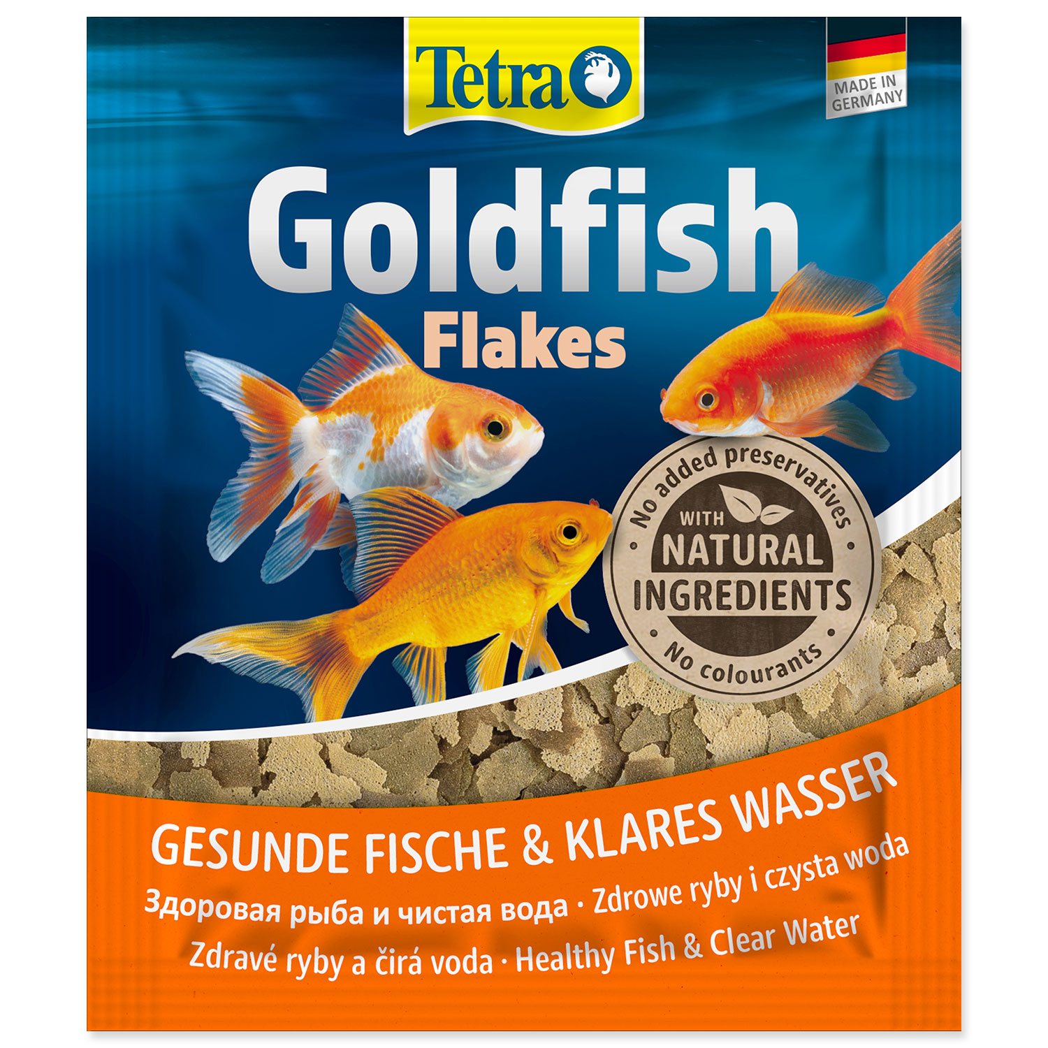 Krmivo Tetra Goldfish vločky sáček 12g-KARTON