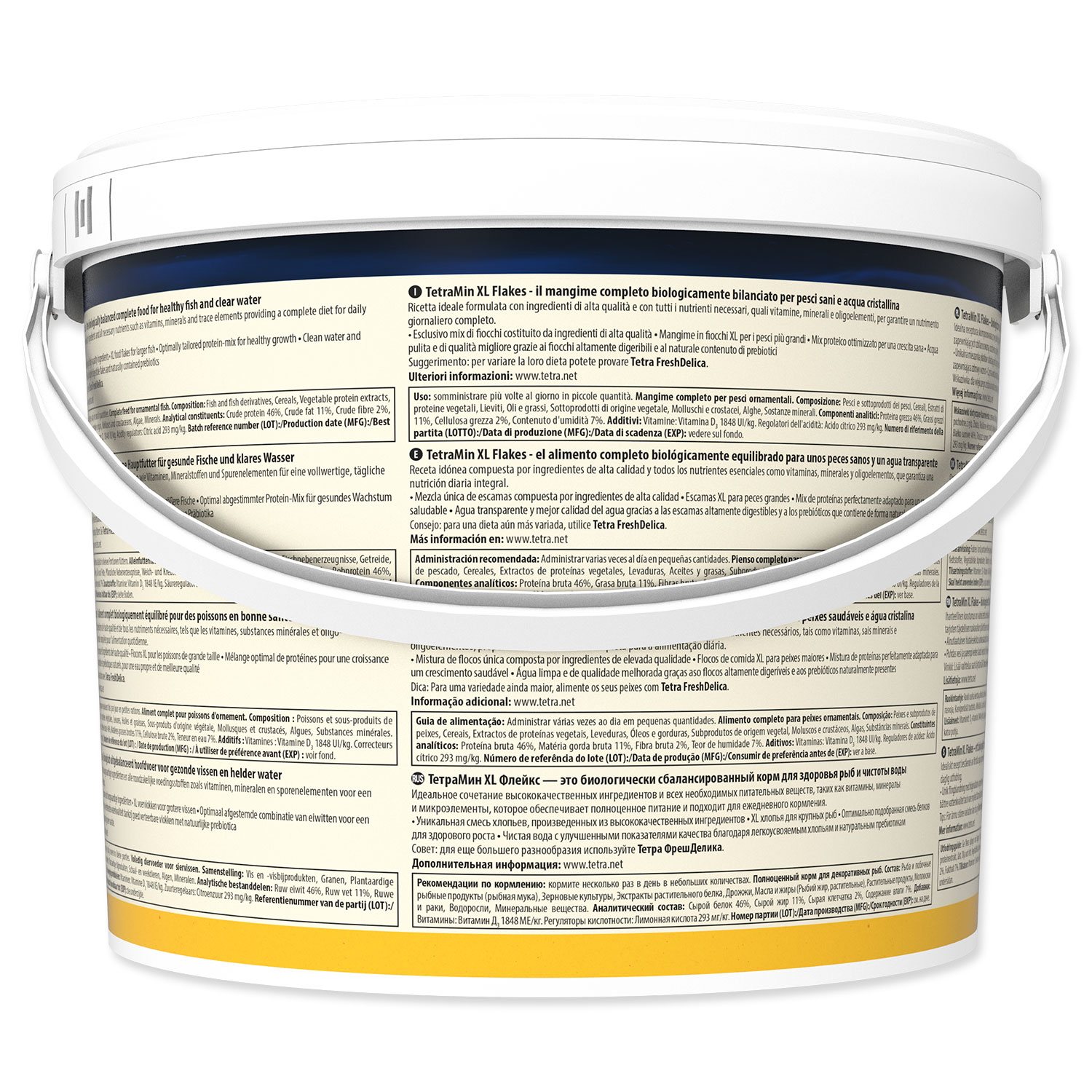 Krmivo Tetra Min XL vločky 10l-KS