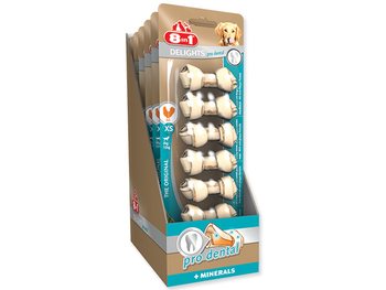 Pochoutka 8in1 Delights Dental kost žvýkací XS 7ks-KS