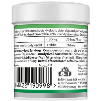 Pochoutka 8in1 Vitality Deter tablets for dogs 100 tbl.-KS