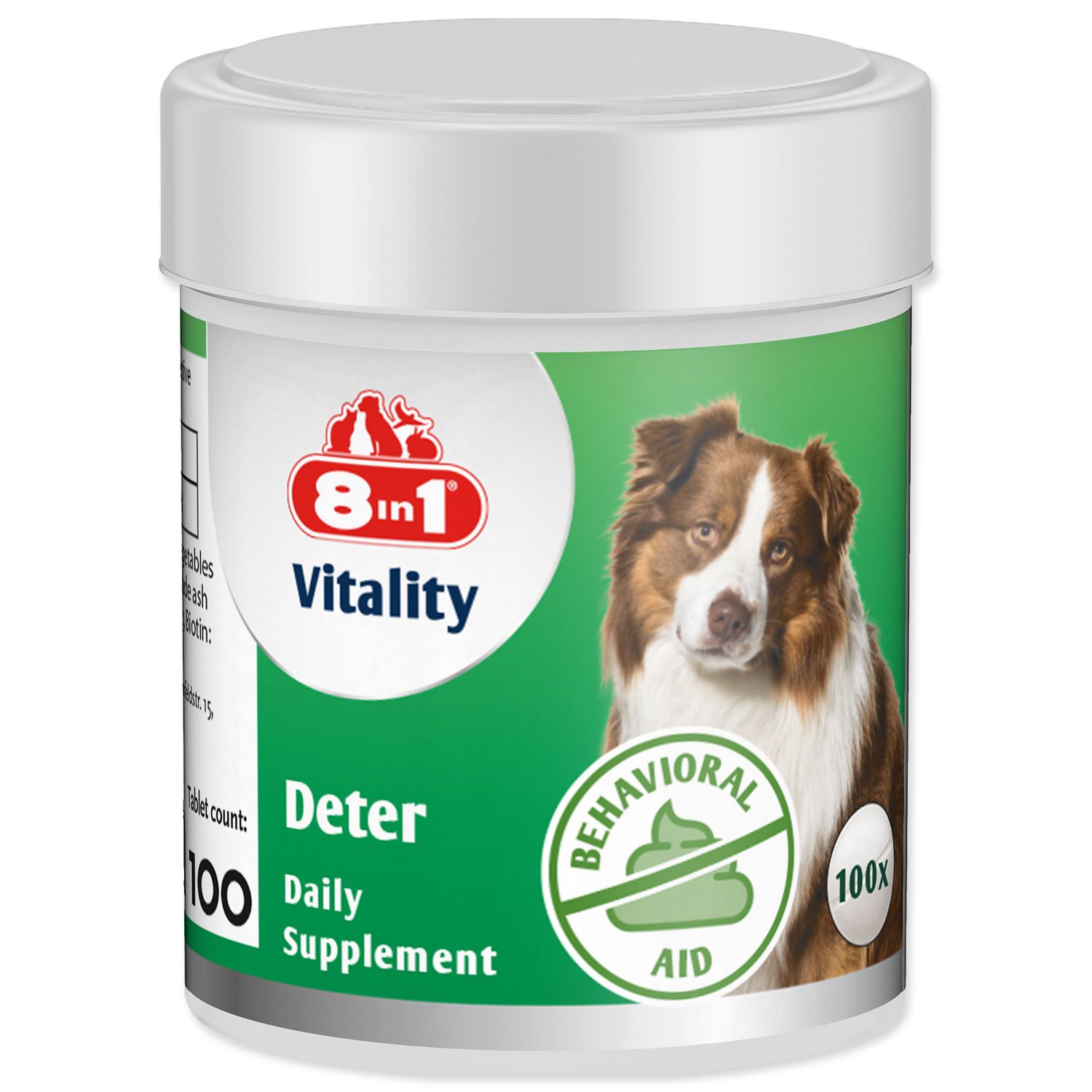 Pochoutka 8in1 Vitality Deter tablets for dogs 100 tbl.-KS