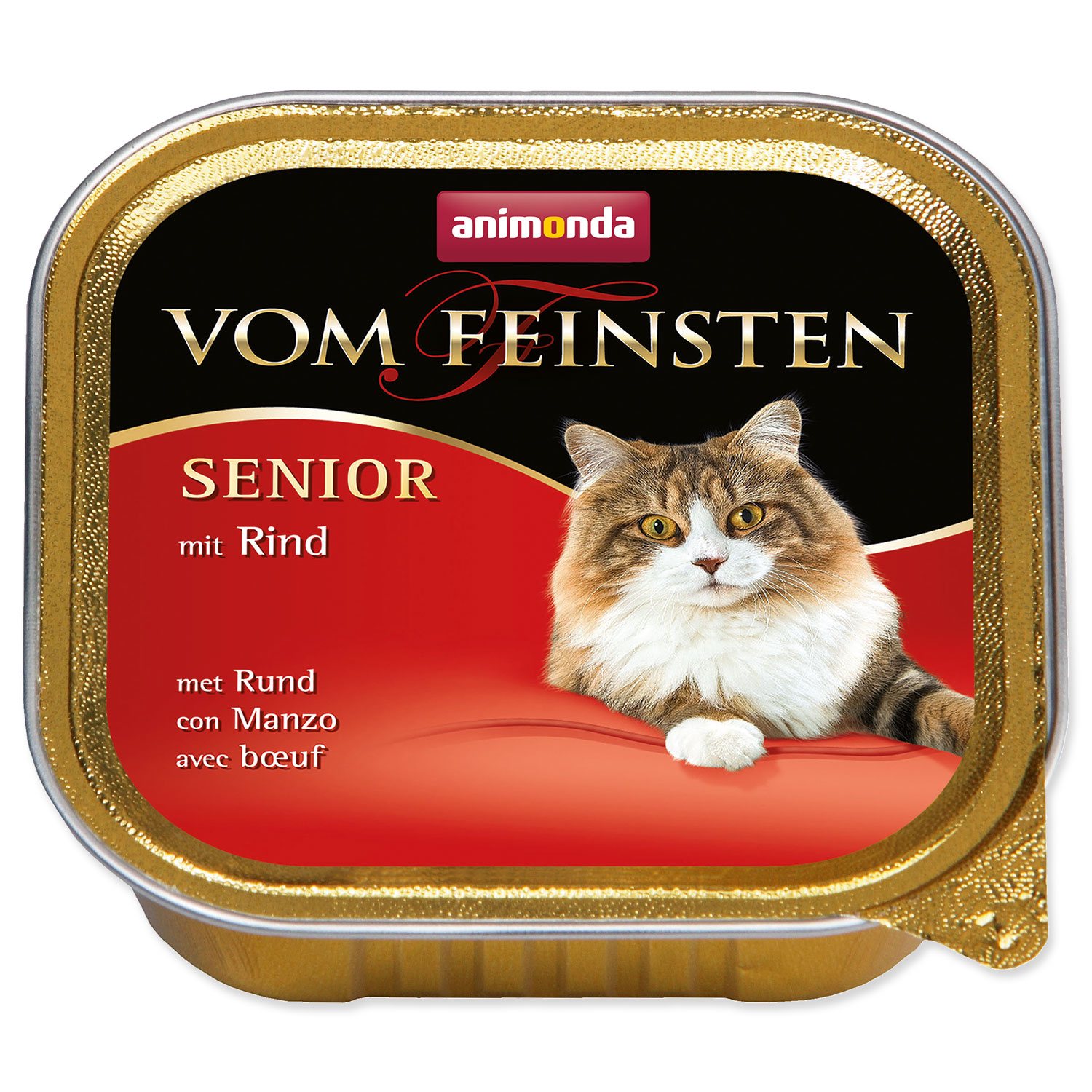 Paštika Animonda Vom Feinstein Senior hovězí 100g-KS