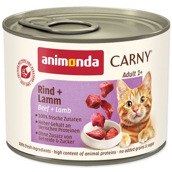 Konzerva Animonda Carny Adult hovězí a jehně 200g-KS
