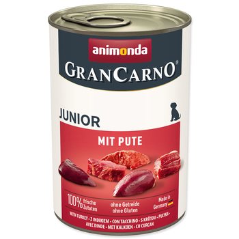 Konzerva Animonda Gran Carno Junior s krůtím 400g-KS