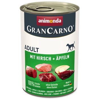 Konzerva Animonda Gran Carno Adult s jelenem a jablky 400g-KS