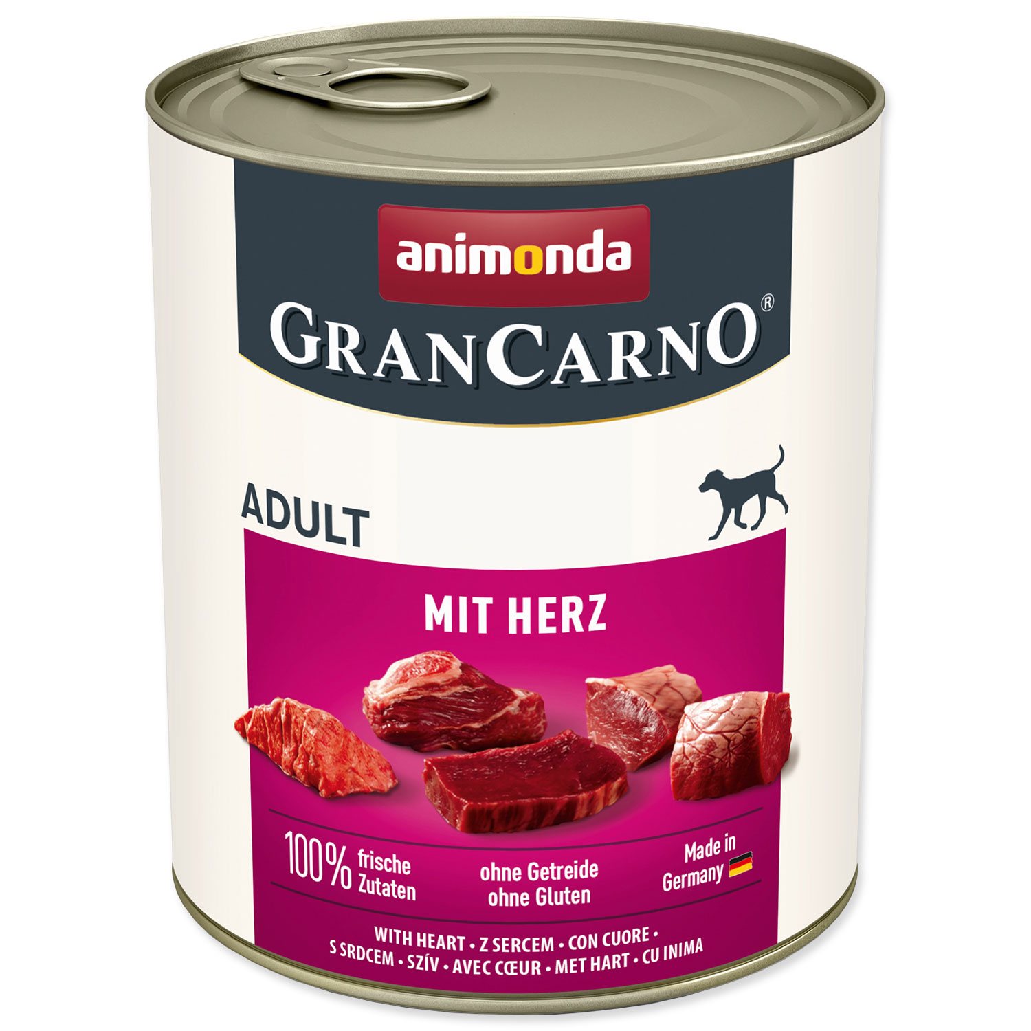 Konzerva Animonda Gran Carno Adult se srdcem 800g-KS