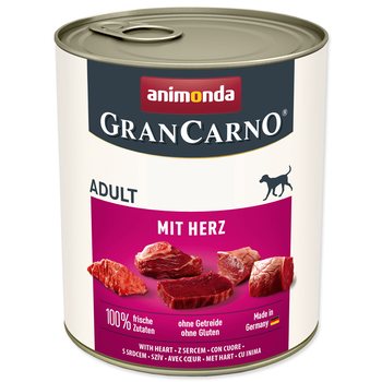 Konzerva Animonda Gran Carno Adult se srdcem 800g-KS