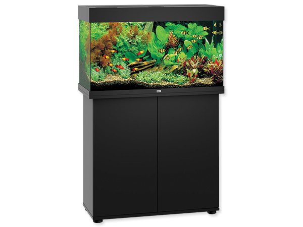 Akvarijní set Juwelt Rio LED 125 černé 81x36x50cm 125l-KS