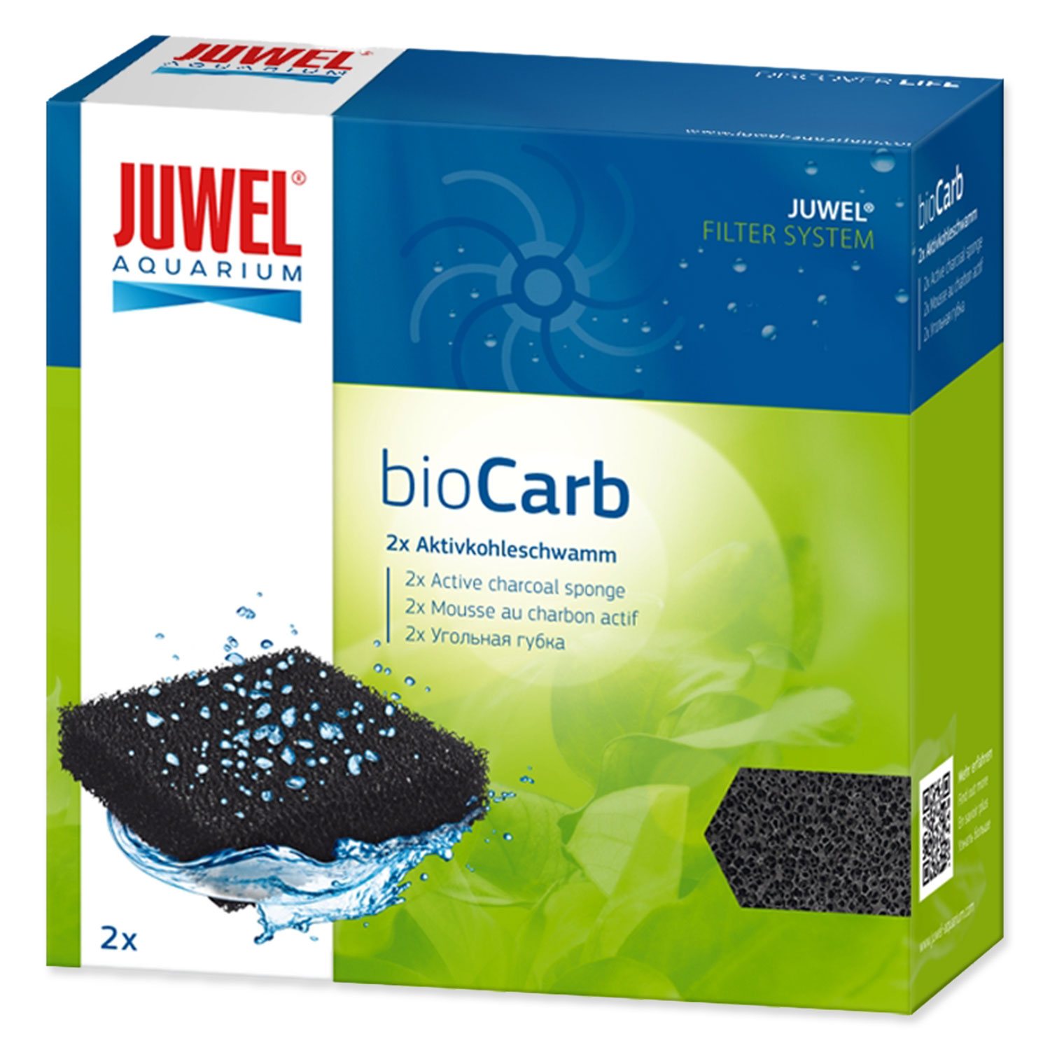 Náplň Juwel uhlí aktivní Compact 2ks-KS