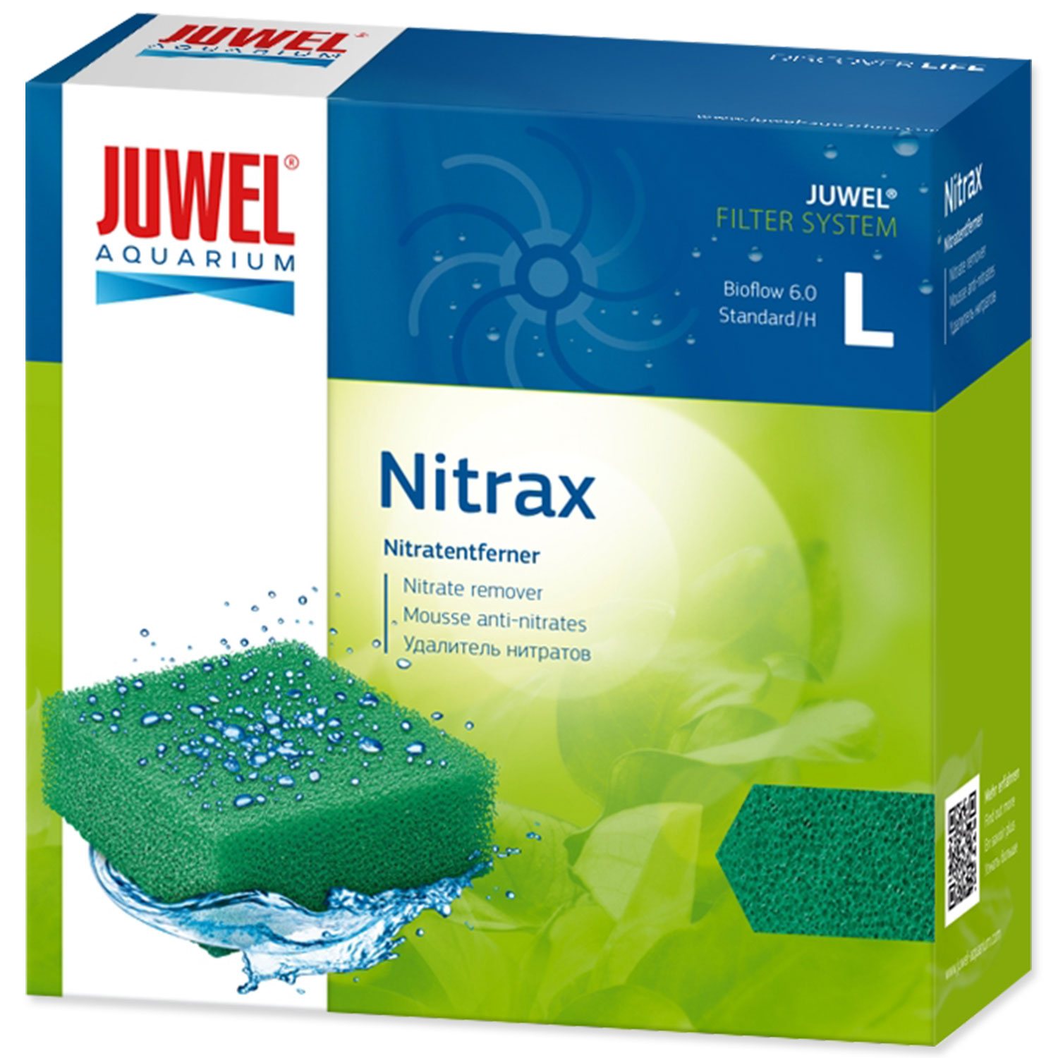 Náplň Juwel molitan odstraňovač nitrátu Standard L 1ks