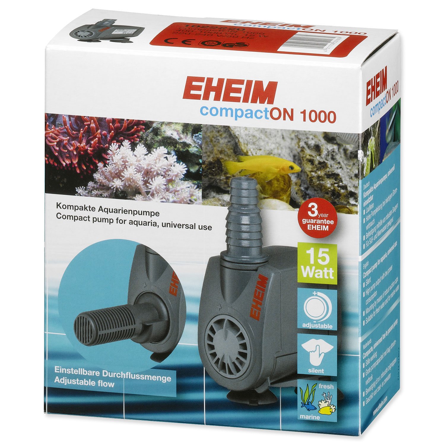 Čerpadlo Eheim CompactON 1000, 1000l/h
