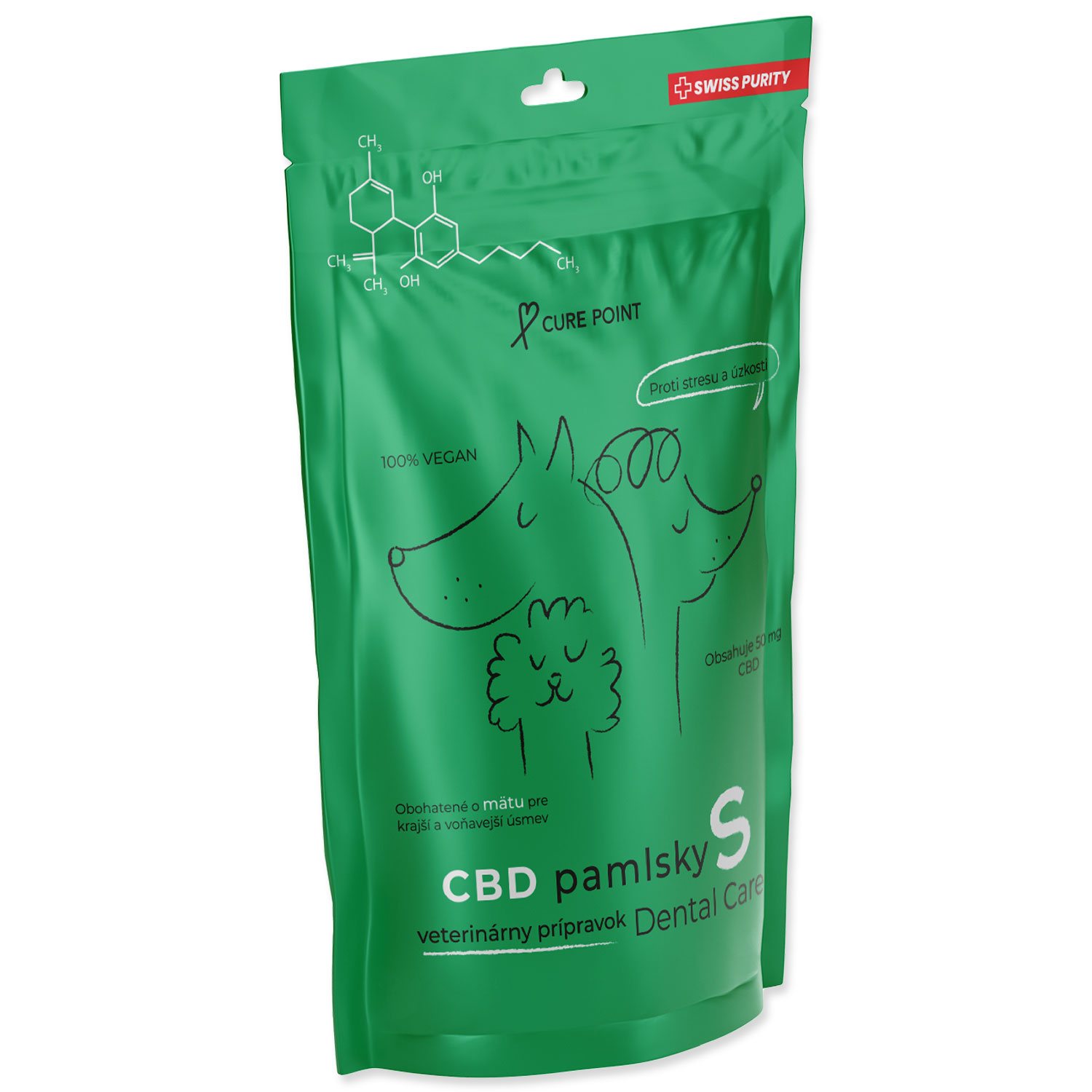 Pochoutka CBD Dental Care S 100g-KS