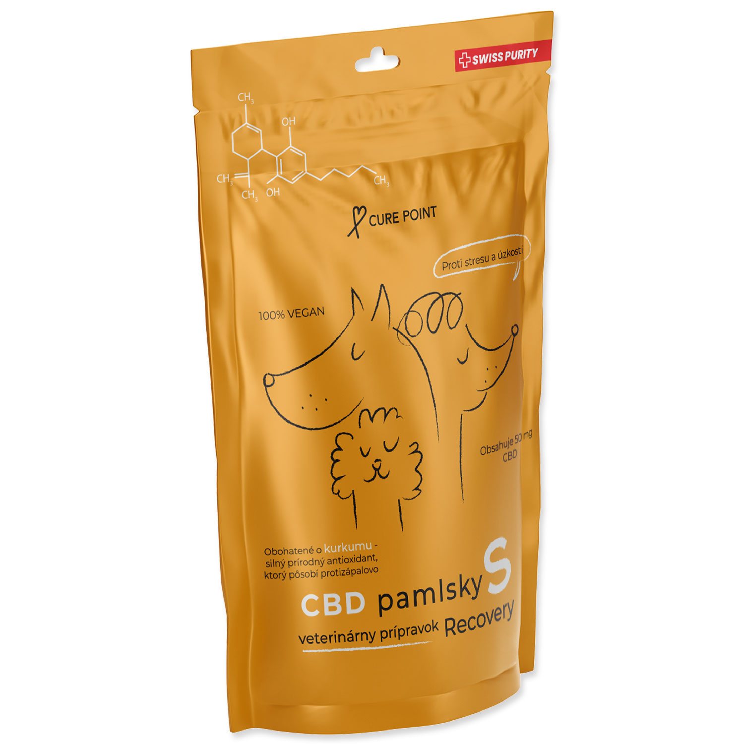 Pochoutka CBD Recovery S 100g-KS