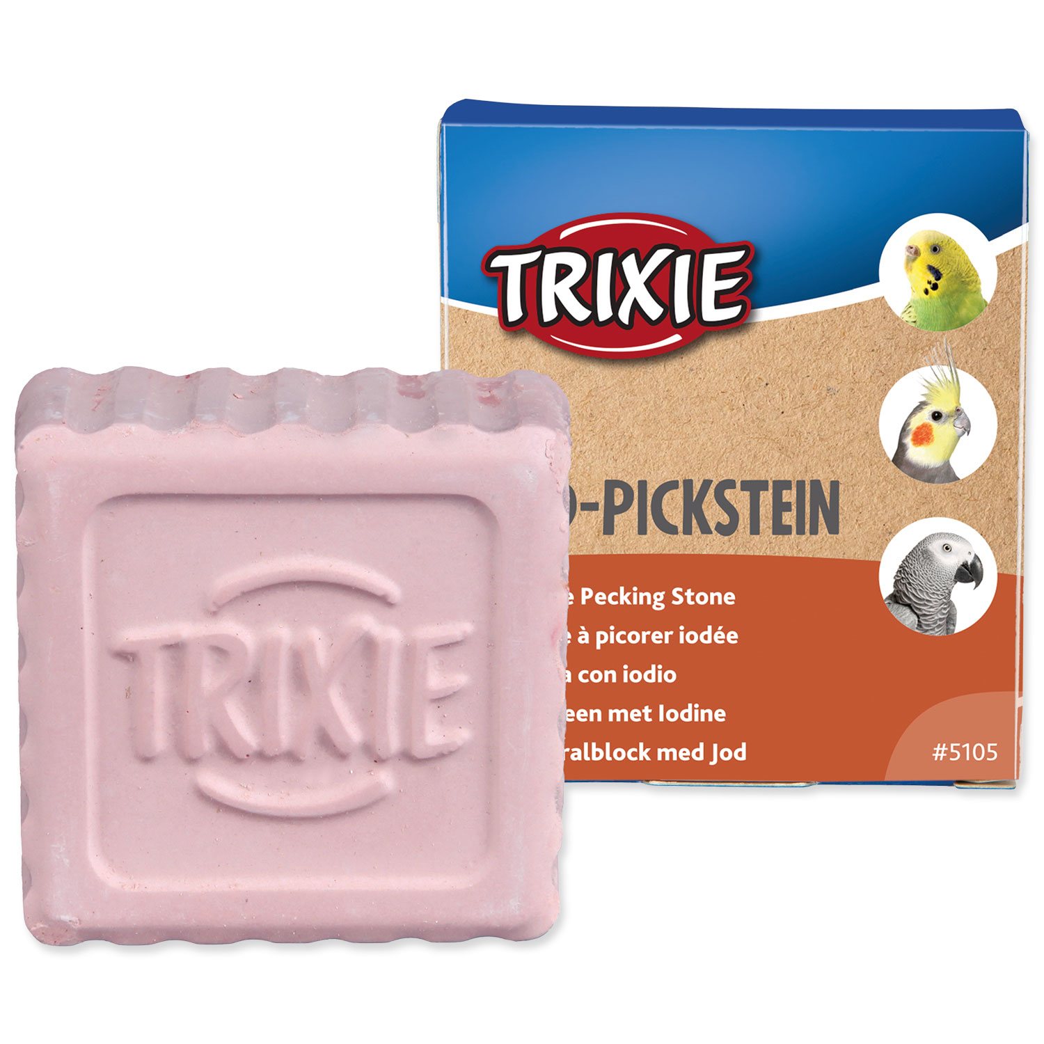 Blok Trixie minerální s mořskou řasou a jódem 80g-KS