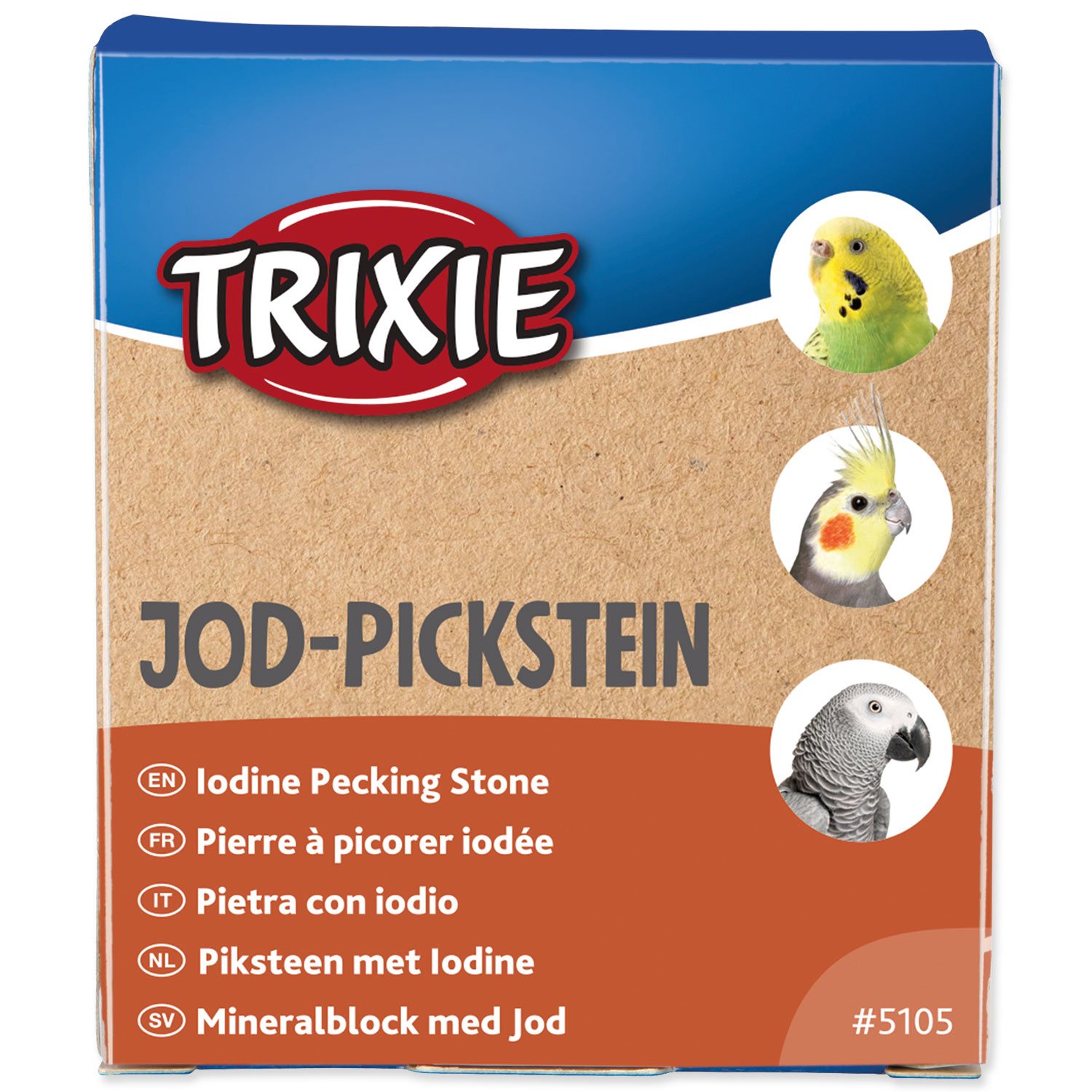 Blok Trixie minerální s mořskou řasou a jódem 80g-KS