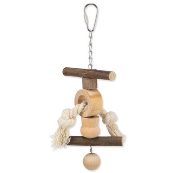 Hračka Trixie Living Toy provaz a zvoneček 20cm-KS