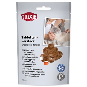 Pochoutka Trixie skrýš na tablety pro kočky 100g-KS