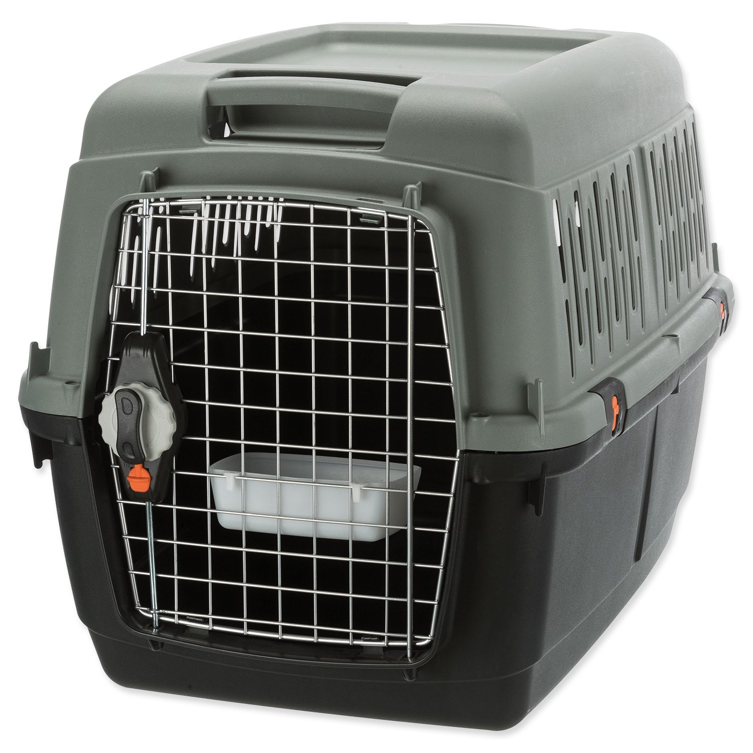 Přepravka Trixie Giona 4, antracit/šedozelená S–M: 50 × 51 × 70 cm-KS