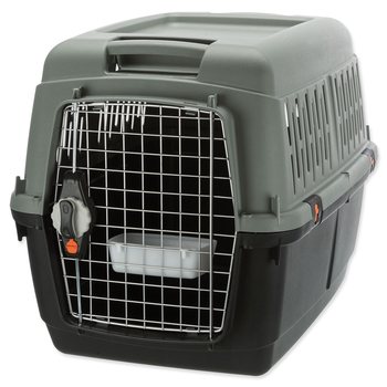 Přepravka Trixie Giona 4, antracit/šedozelená S–M: 50 × 51 × 70 cm-KS