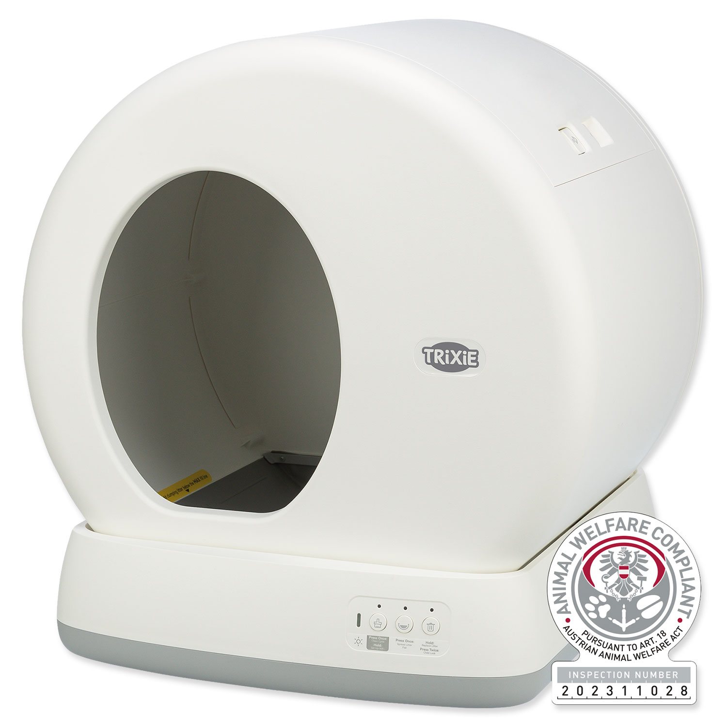 Toaleta Trixie samočistící bílá 53x55,5x52cm-KS