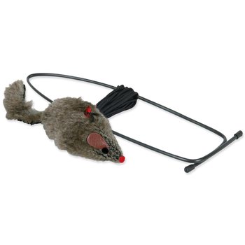 Hračka Trixie myš závěsná na dveře 8/190cm-KS