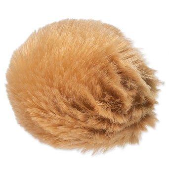 Hračka míč plyš catnip ø 3cm-KS