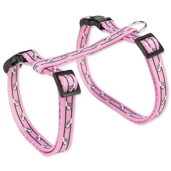 Postroj Trixie pro kočky s vodítkem vzor kočky 27–45 cm/10 mm, 1.20 m-KS