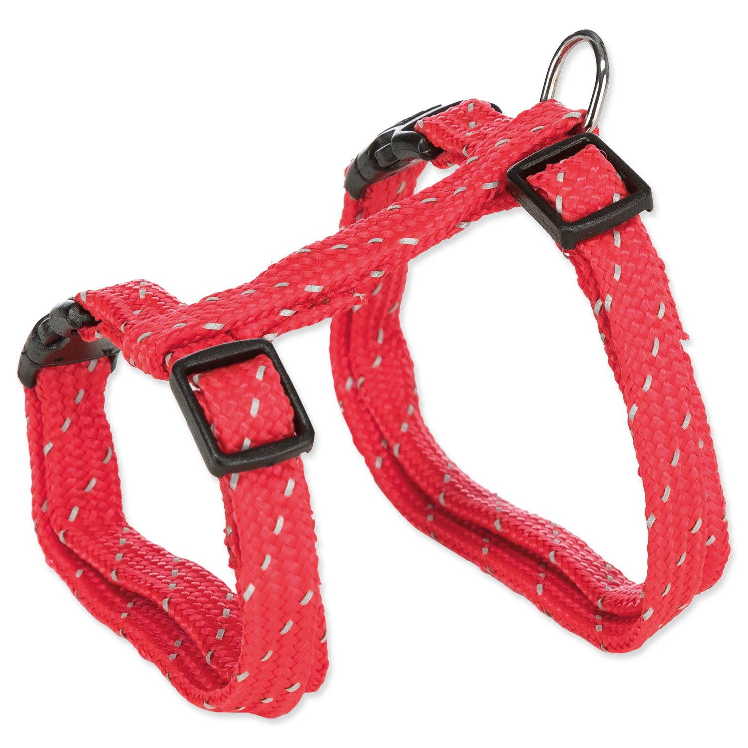 Postroj Trixie pro kočky s vodítkem s reflexními prvky 27–45 cm/10 mm, 1.30 m-KS