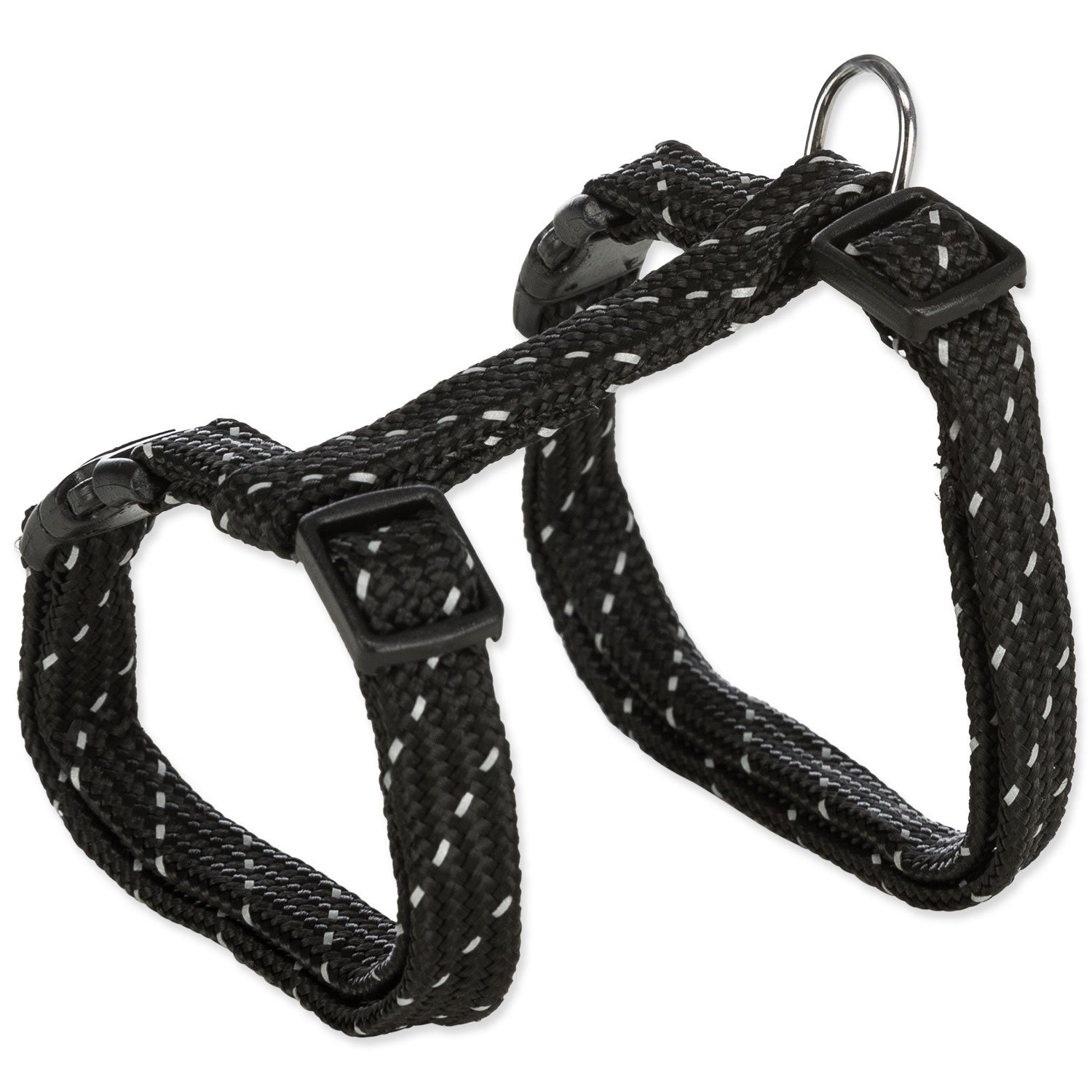 Postroj Trixie pro kočky s vodítkem s reflexními prvky 27–45 cm/10 mm, 1.30 m-KS