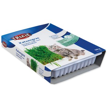 Tráva Trixie miska pro kočky 100g-KS