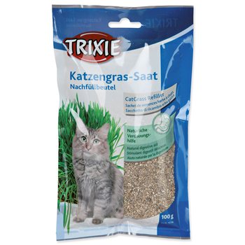 Tráva Trixie pro kočky sáček 100g-KS