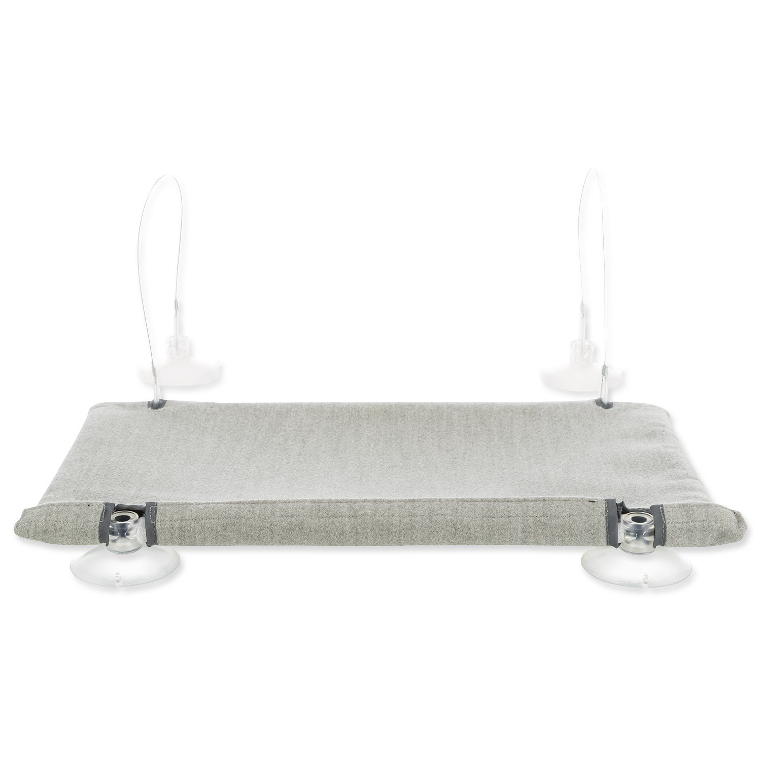 Odpočívadlo Trixie k připevnění na okno šedé 50x30cm-KS