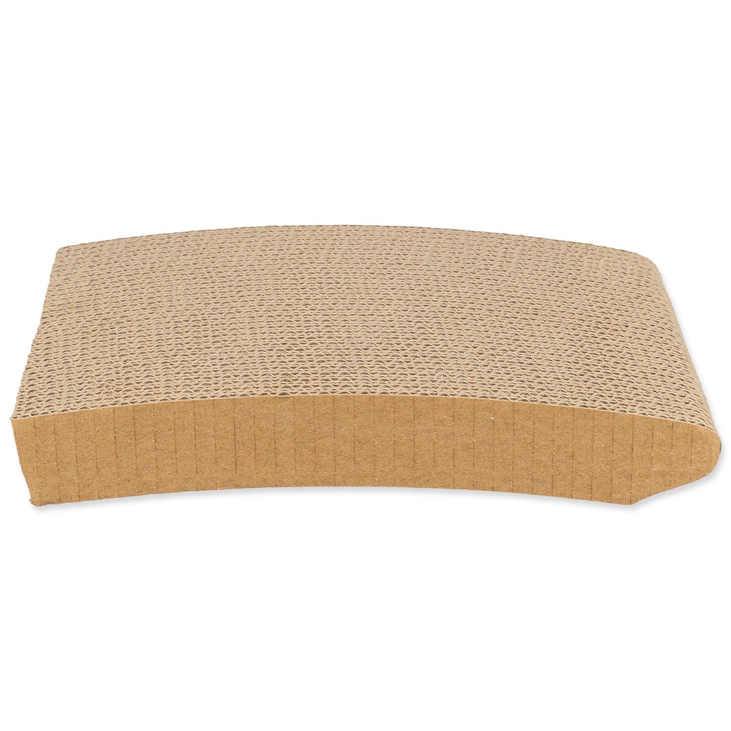 Škrabadlo Trixie rampa s míčem, dřevo/karton/sisal 40x17x20cm