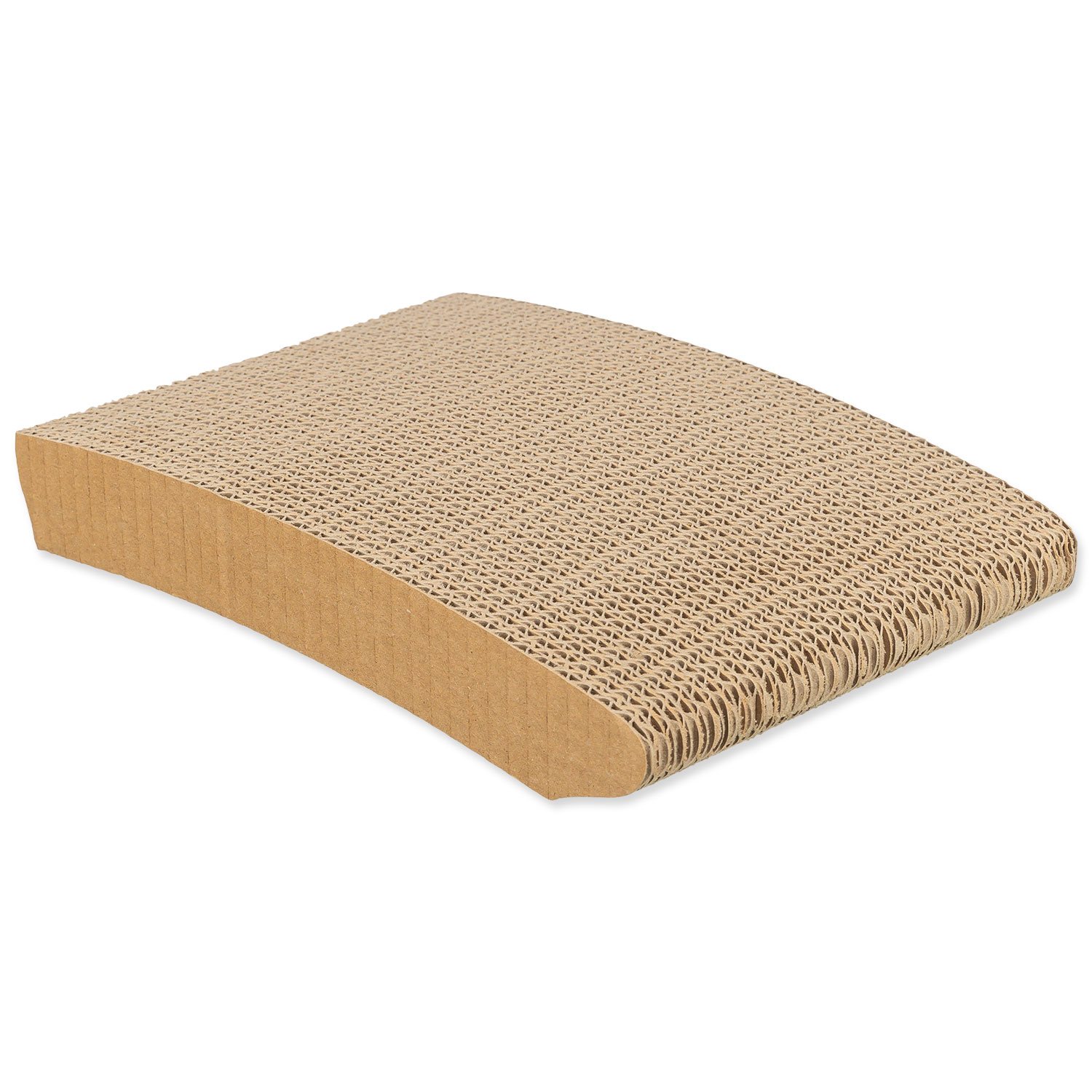 Škrabadlo Trixie rampa s míčem, dřevo/karton/sisal 40x17x20cm