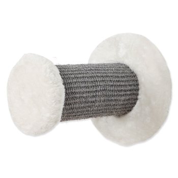 Škrabadlo Trixie k připevnění na stěnu bílá/šedá 18x22cm-KS