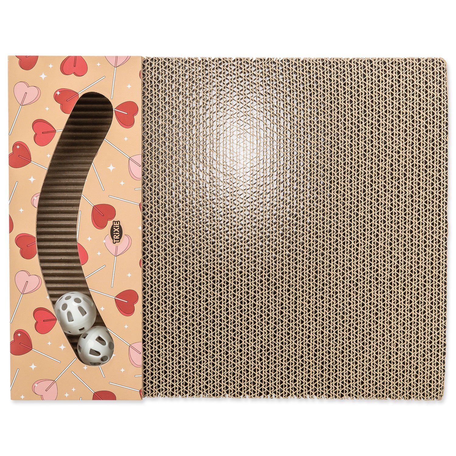 Škrabadlo Trixie Valentine kartonové 38x5x30cm